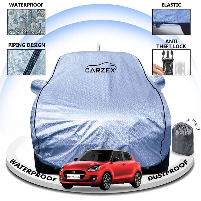 CARZEX Car Cover For Maruti Suzuki Swift (With Mirror Pockets)
