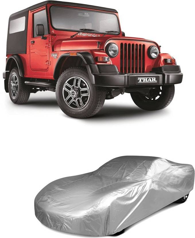 AutoKart Car Cover For Mahindra Thar (Without Mirror Pockets)