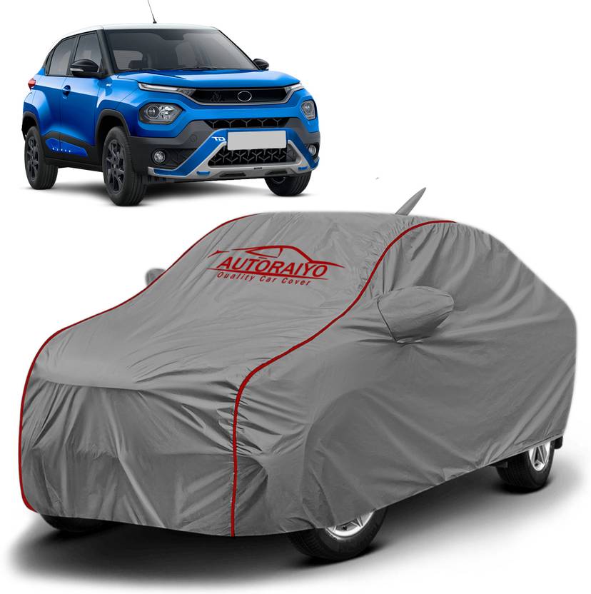 AUTORAIYO Car Cover For Tata Punch EV (With Mirror Pockets)