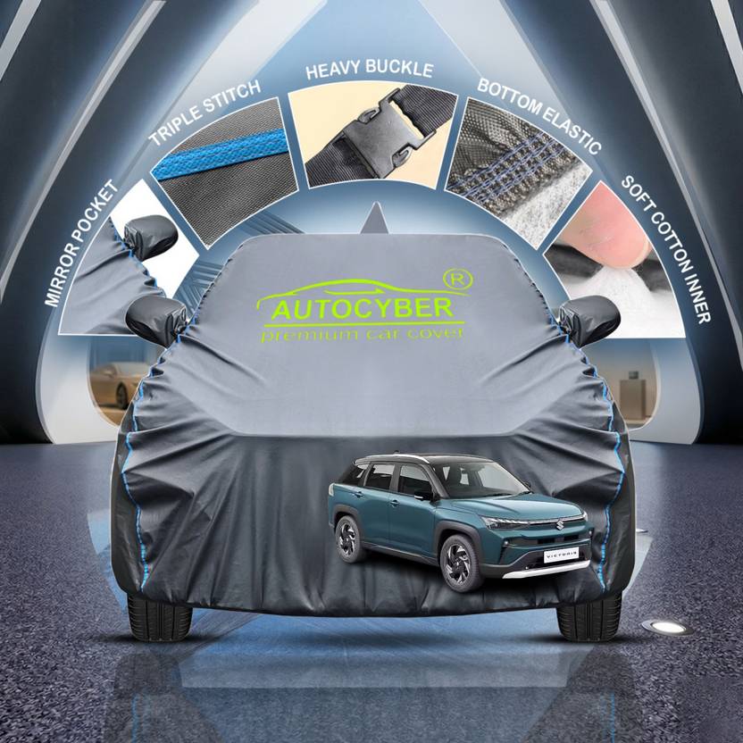 autocyber Car Cover For Maruti Suzuki Victoris (Without Mirror Pockets)