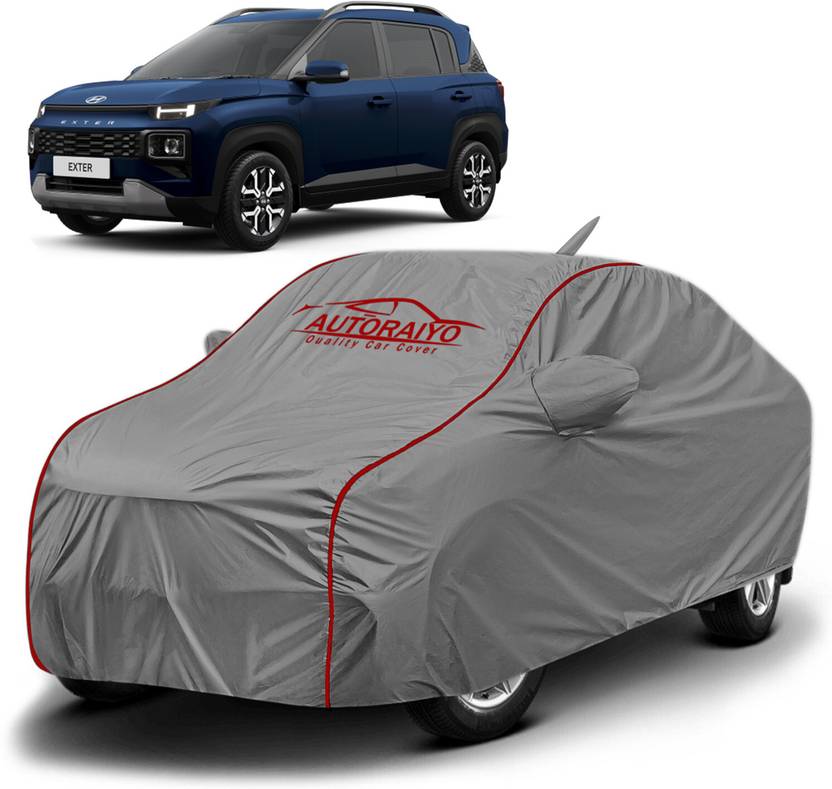AUTORAIYO Car Cover For Hyundai Exter (With Mirror Pockets)