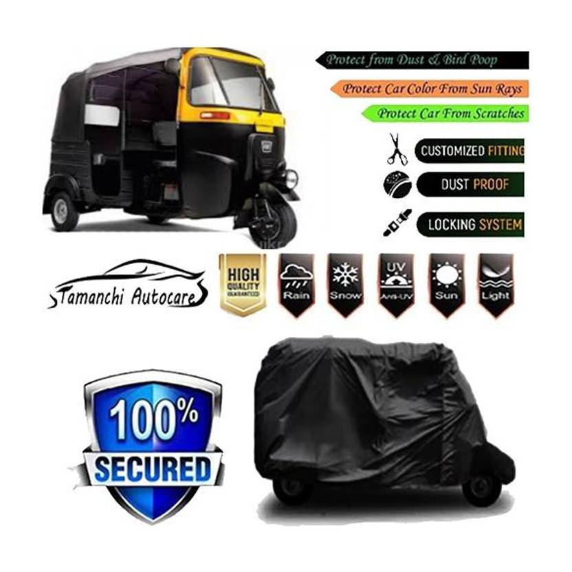Tamanchi Automotive Car Cover For Universal For Autorickshaw Universal For Autorickshaw