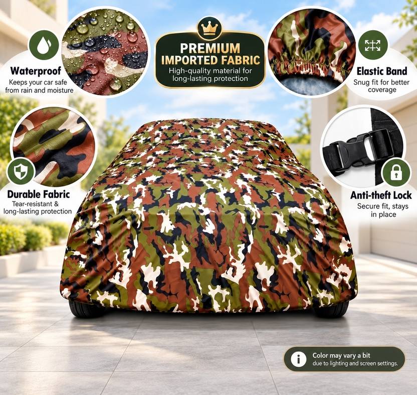 Autoapex Car Cover For Hyundai Santro Xing (Without Mirror Pockets)