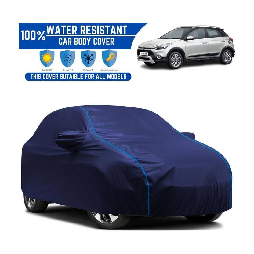 Amikan Car Cover For Hyundai i20, i20 Active, i20 Active 1.2 SX with AVN (With Mirror Pockets)