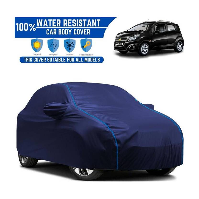 Amikan Car Cover For Chevrolet Beat, Beat 1D, Beat Diesel LS (With Mirror Pockets)