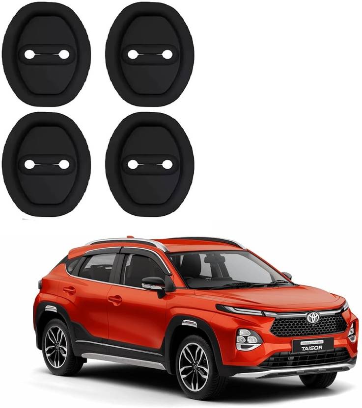 ROSHNEER ENTERPRISES DOOR Lock Protector Silicone Rubber Latch Cover For TAISOR-011 Car Door Lock Actuator