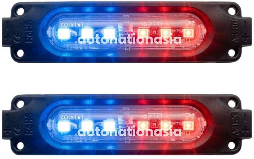 Autonationasia Universal LED Marker Light (2pc) for Car, Bike, Truck, Buses, E-Rickshaw Car Fancy Lights