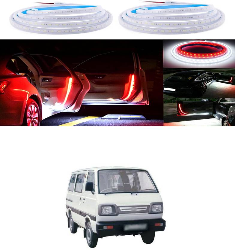 PRTEK Car Door Open Warning LED Strip Light Flashing Signal Safety H_44