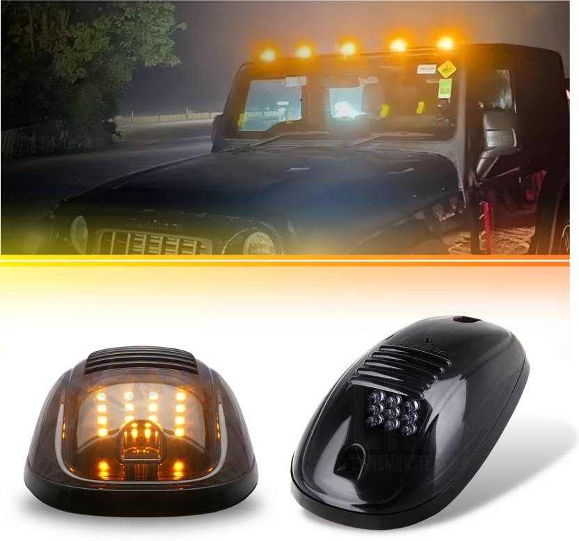 Autonationasia Hummer Light & Car Roof Top Light for Thar, Jimny & Off