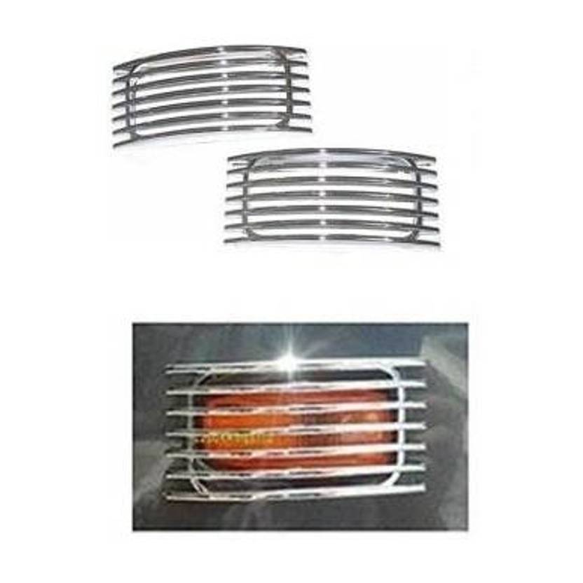 Bubu universal 2 side Indicator cover chrome Suitable for all Model Cars Chrome Universal For Car Universal For Car Side Garnish