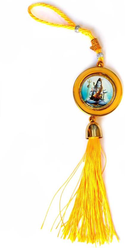 Meeko.com Shiv Ji Car Hanging Ornament Assorted Color (pack of -1) 0g7rcs Car Hanging Ornament