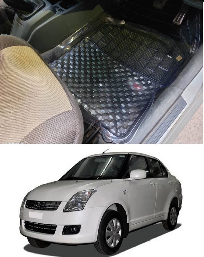Trigcars PVC Standard Mat For Maruti Suzuki Swift Dzire Price in India