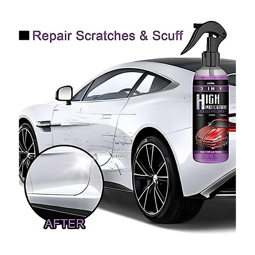 SARAIYA ENTERPRISE Liquid Car Polish for Exterior, Headlight, Metal Parts, Chrome Accent, Tyres, Windscreen, Leather, Dashboard, Bumper