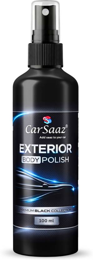 Carsaaz Liquid Car Polish for Bumper, Dashboard, Exterior, Headlight, Leather, Metal Parts, Tyres