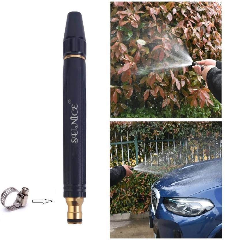 SUNICE Water Spray Gun for Car Bike Wash High Pressure Adjustable