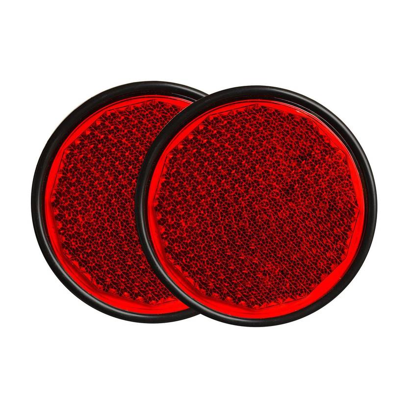 Apsmotiv Reflex Reflector Round Shape Suitable Set for Universal Applications Car Reflector Light