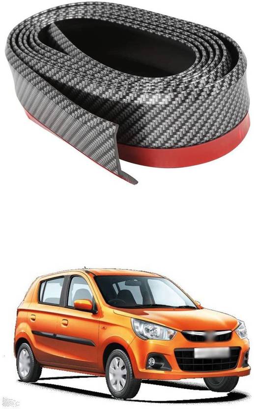 PROEDITION Universal Strip Splitter Spoiler Side Skirt Black for Car