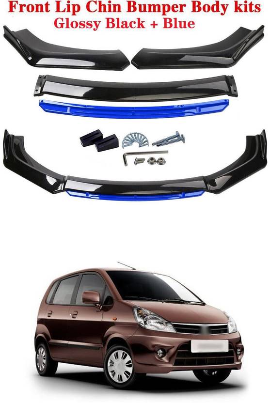 XZRTZ Car Front Bumper Spoiler Splitter Body Kit Side Skirt Front