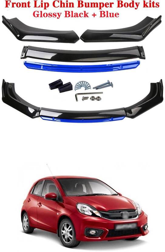 XZRTZ Car Front Bumper Spoiler Splitter Body Kit Side Skirt Front
