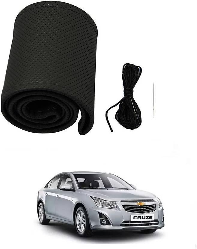 Arnejaa Hand Stiched Steering Cover For Chevrolet Cruze