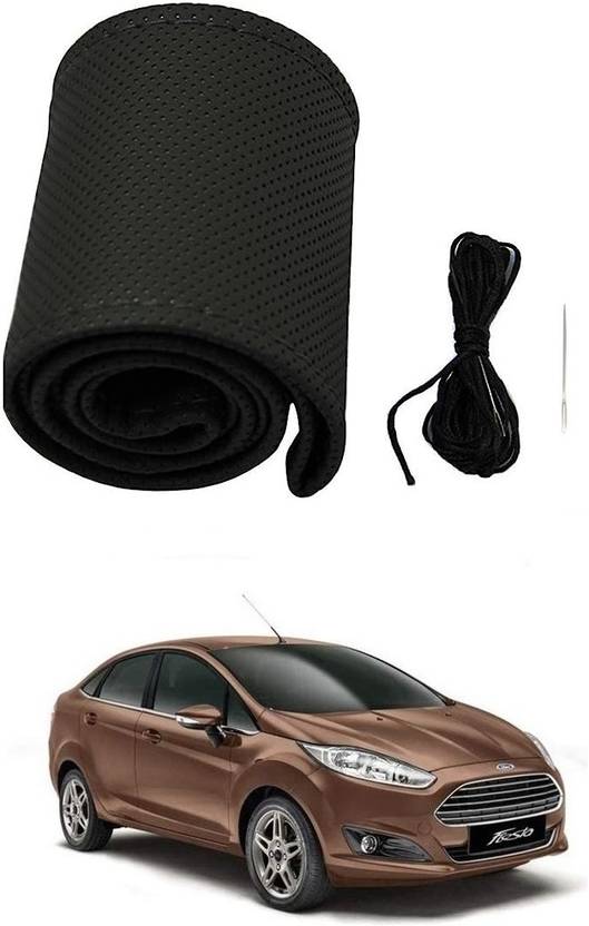 arneja trading company Hand Stiched Steering Cover For Ford Fiesta