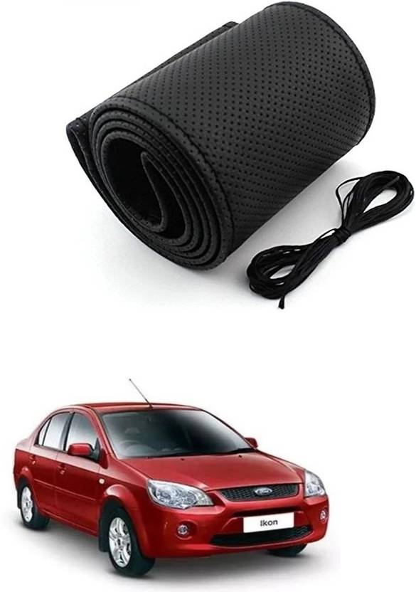Arnejaa Hand Stiched Steering Cover For Ford Ikon
