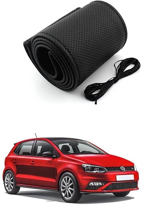 Arnejas Hand Stiched Steering Cover For Volkswagen Polo GT