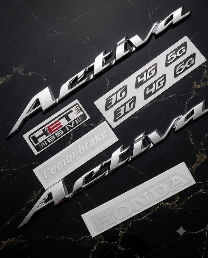 AutoVibe Emblem for Scooter
