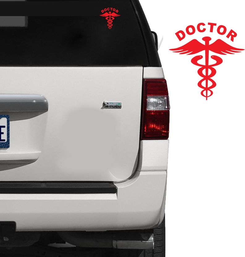 gracelight Sticker & Decal for Car & Bike (Red) - Image 3