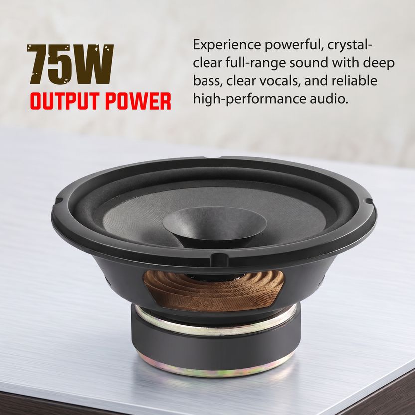 TOYOTONE 6" Full Range Audio Speaker 75W - Image 5
