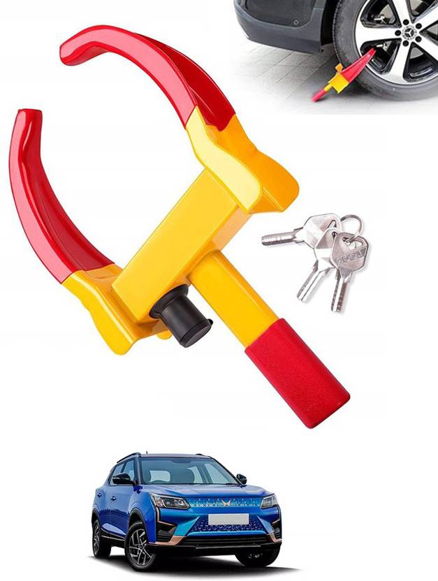 RKPSP Anti Theft/Heavy Duty Wheel Lock with Two Keys For XUV 400