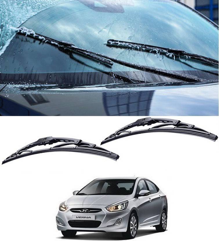 Trigcars Windshield Wiper For Hyundai Fluidic Verna Price in India