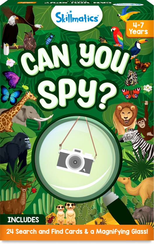 Skillmatics Activity I Spy Card Game for Kids Ages 3+