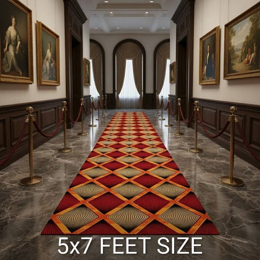 Acarpet 5 ft X 213 cm Synthetic Carpet