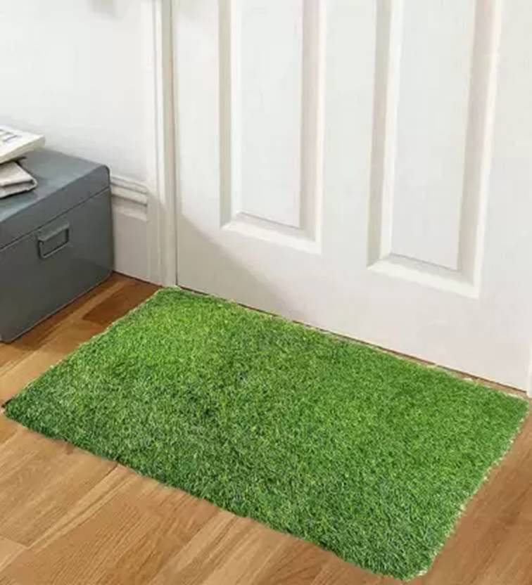 AAVAHAN Artificial Grass Door Mat
