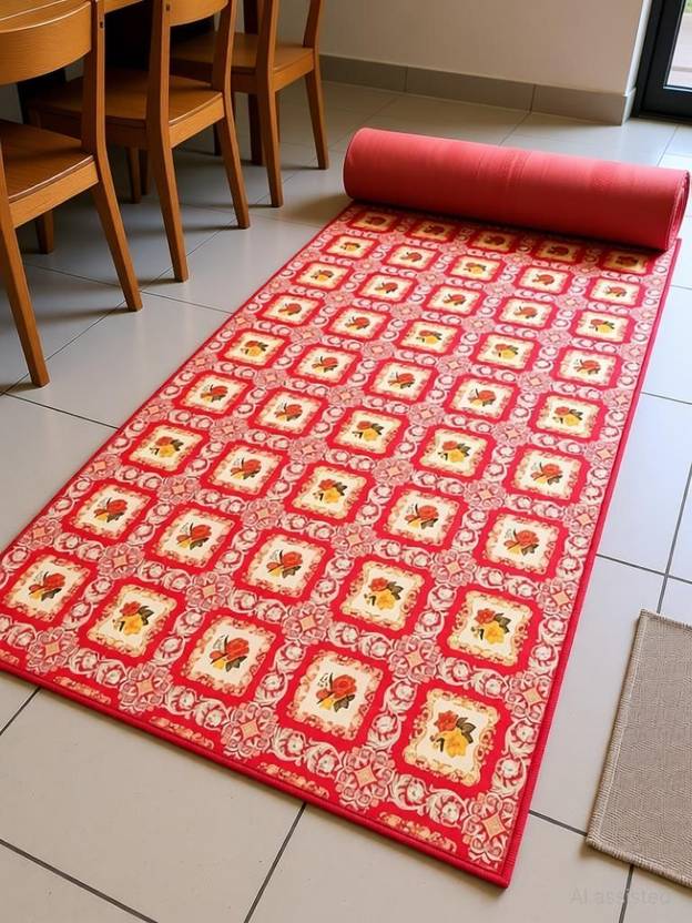 BhCarpet 152 cm  X 213 cm Synthetic Carpet