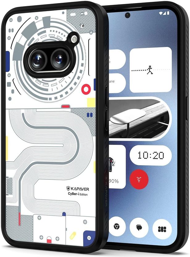 Kapaver Back Cover for Nothing Phone 2a 5G, Grey - Image 10