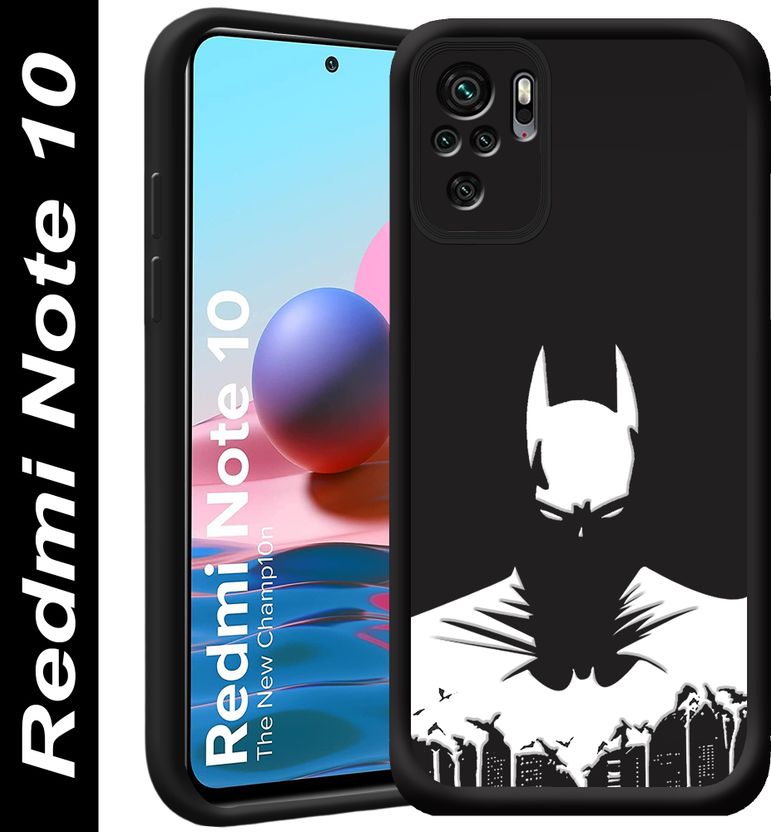 SMARTPOCKET Back Cover for Mi Redmi Note 10 (Black) - Image 9