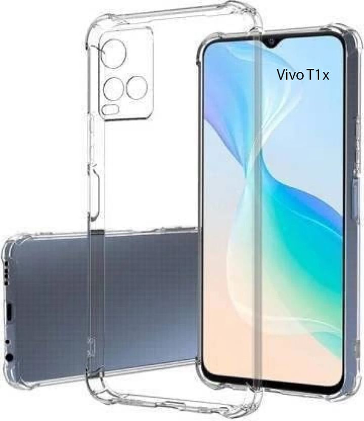 coverplay Back Cover for Vivo T1X (Transparent, Flexible, Silicon) - Image 7