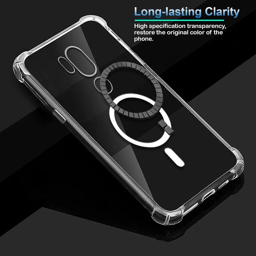 Plus Back Cover for LG G7 ThinQ (Transparent, MagSafe) - Image 4