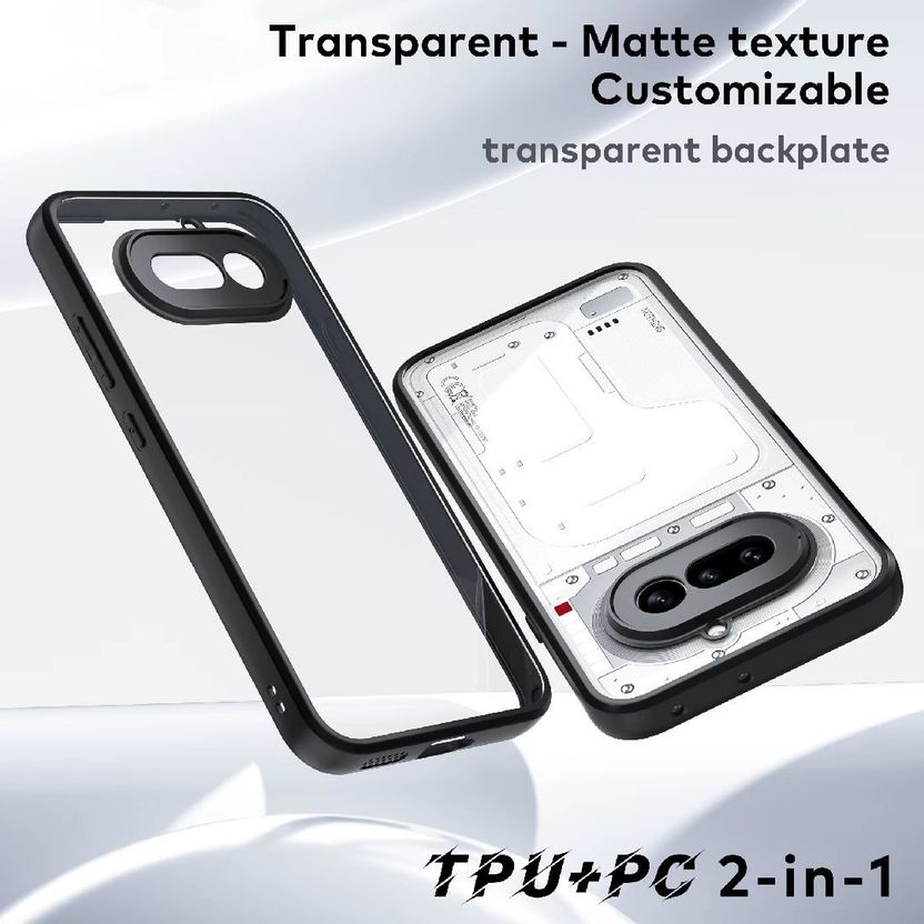 Enflamo Back Cover for Nothing Phone (4a) Black - Image 2