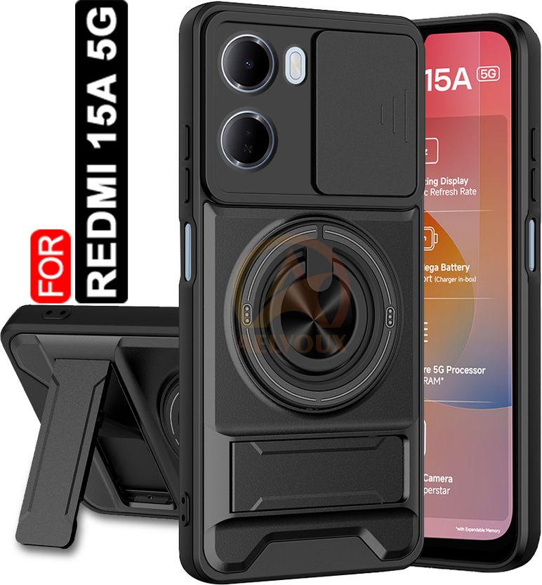 AESTMO Back Cover for Redmi 15A 5G Black - Image 9