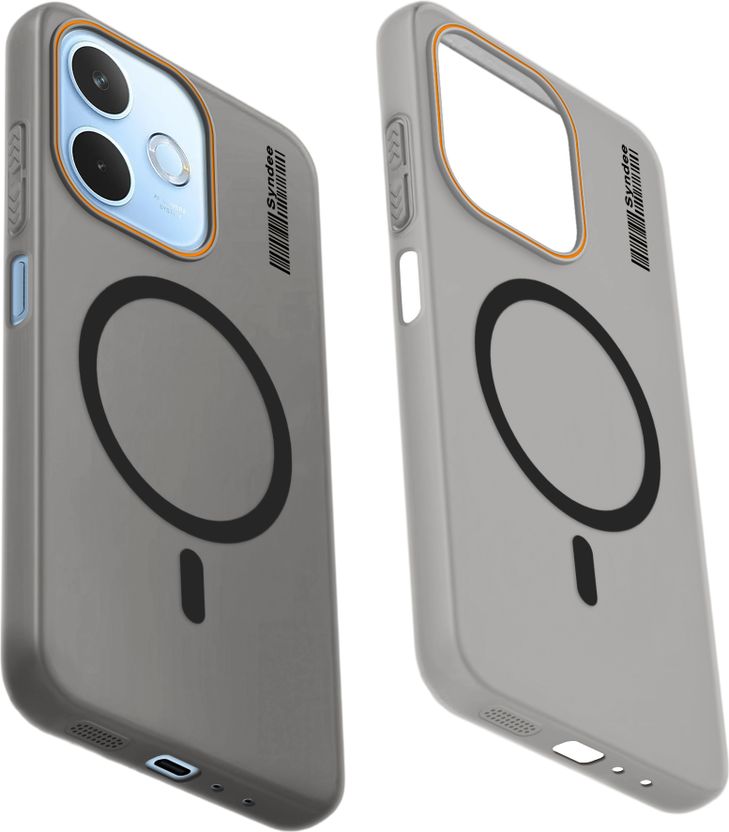 Mr. Case Back Cover for Oppo A5 Pro 5G (Black, Magnetic Case, Pol...more - Image 2