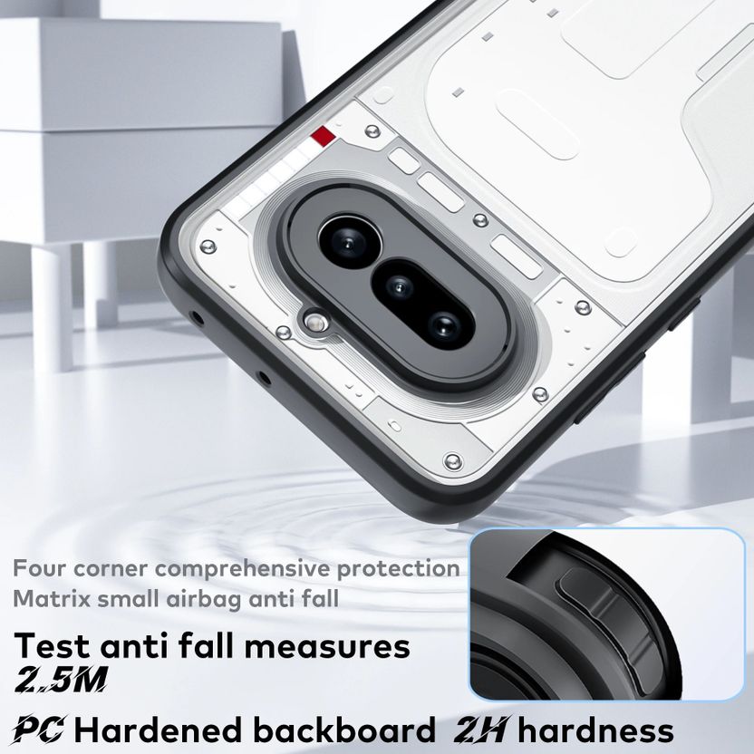 Enflamo Back Cover for Nothing Phone (4a) Black - Image 4