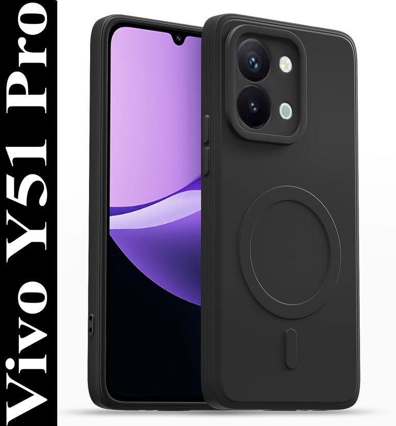 Luxecase Back Cover for vivo Y51 Pro 5G Black - Image 2