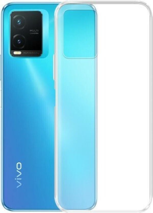 coverplay Back Cover for Vivo T1X (Transparent, Flexible, Silicon) - Image 8