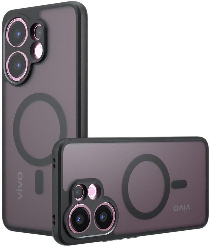 SMARTACCESSS Back Cover for VIVO V60, T4 Pro 5G (Black) - Image 4