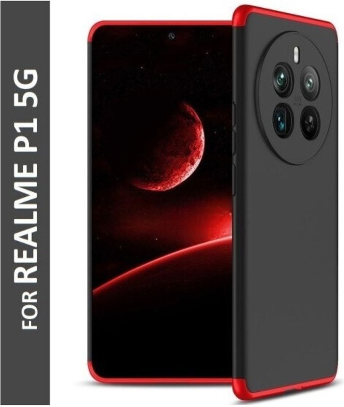 KWINE Case for realme P1 Red - Image 1
