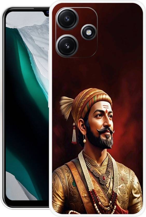 3D U PRINT Back Cover for POCO M6 Pro 5G,MZB0EQKIN, SHIVAJI,CHATRAPATI SHIVAJI MAHARAJ,INDIAN KING