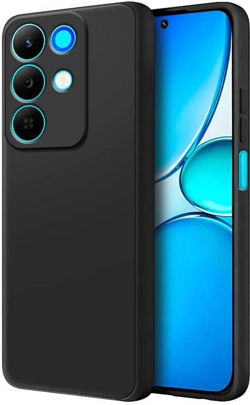 Binatge Back Cover for Realme 90x / Realme 15x 5G | Liquid Rubber Candy TPU Back Case Inside Cloth
